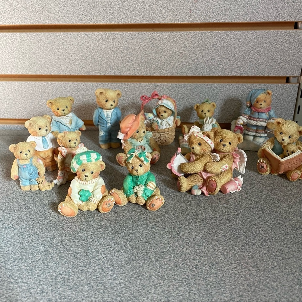Vintage Cherished Teddies Lot Of 13 Priscilla Hillman Enesco Corporations 1991
